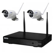 Inkovideo INKO-1M-2C Kompl.set 4-Kanal Netzwerkrekorder, 2x HD &Uuml;berwachungskameras! 99,99&euro;