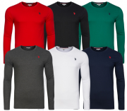 U.S. POLO ASSN. Langarmshirt f&uuml;r Herren nur 12,99 Euro statt 40,00 Euro
