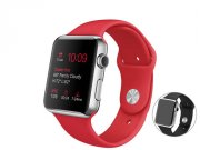 Apple Watch Sport 42 mm in rot f&uuml;r 249,95 statt 299,99
