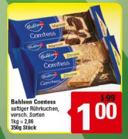 Bahlsen Comtess Kuchen bei Marktkauf