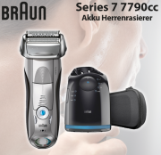 BRAUN Series 7 Pulsonic 7790cc System Akkurasierer 