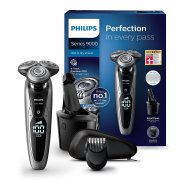 Philips Series 9000 Nass- & Trockenrasierer S9711/31 + GRATIS Nasen- & Ohrenhaartrimmer