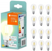 12er-Pack LEDVANCE E27 LED Lampen mit Bluetooth warmweiss