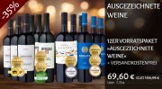 12er Probierpack Ausgezeichnete Weine f&uuml;r 69,90&euro; statt 106,95&euro;