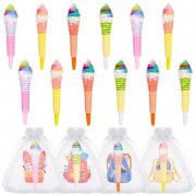 12er Set Eiscreme-Kugelschreiber mit Karten f&uuml;r Einschulung f&uuml;r 7,99&euro;