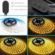 12V Beleuchtung Streifen Innenbeleuchtung f&uuml;r Deko, Party & Weihnachten [Energieklasse A+]