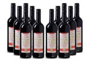 12x Baron d&rsquo;Embl&egrave;me Merlot aus Frankreich (Rotwein)