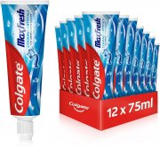 12x75 ml Colgate Zahnpasta Max Fresh Cooling Crystals f&uuml;r effektive Zahnreinigung