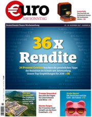 13 Ausgaben Euro am Sonntag f&uuml;r 58,50&euro; + 58,50&euro; Barscheck gratis