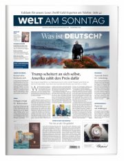 13 Ausgaben WELT AM SONNTAG f&uuml;r 57,20 &euro; + 57,20&euro; Barscheck als Pr&auml;mie + 4 Ausgaben GRATIS 