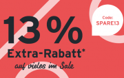 13% Extra-Rabatt auf alle bereits reduzierte Sale-Artikel bei Tchibo