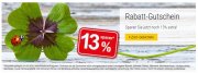 13% Rabatt bei buecher.de (kein MBW!)