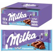 13 St&uuml;ck 100g Milka Lufl&eacute;e Zarte Schokoladentafeln aus luftiger Alpenmilch