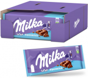 13 x 100g Milka Lufl&eacute;e Zartschmelzende Schokoladentafeln aus luftiger Alpenmilch