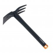 Fiskars Kombihacke, L&auml;nge 32 cm, Glasfaserverst&auml;rkter Kunststoff, Schwarz/Orange