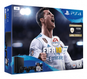 Die Sony PS4 in schwarz mit 1 TB + FIFA18 und anderen tollen Features nur 299,00 Euro