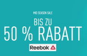 Im Online-Outlet von Reebok jetzt bis zu 50% sparen + 20% Extra-Rabatt mit Gutscheincode
