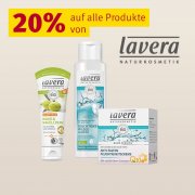 -20% auf alle Produkte von Lavera bei Rossmann