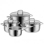 WMF Merano &ndash; 4 teiliges Topfset + Pfanne Favorit f&uuml;r 113,95&euro; statt 202&euro;