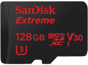 SANDISK Extreme, Micro-SDXC Speicherkarte, 128 GB, 90 MB/s