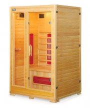 Hecht Active Infrarotsauna Infrarotkabine Sauna Massivholz W&auml;rmekabine f&uuml;r 649&euro; statt 899&euro;