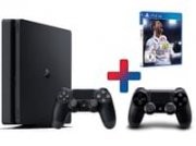 SONY PS Slim 4+ FIFA 18 + Dualshock 4 Wireless Controller bei Real f&uuml;r 333&euro;