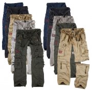 SURPLUS Raw Vintage Royal Traveler Herren Cargo Hosen bis 7XL f&uuml;r je 39,90&euro; f&uuml;r 49,90