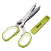 Decen K&uuml;chenschere Edelstahl Schere 5 Klingen f&uuml;r 5,48&euro;
