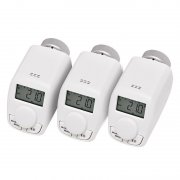 ELV 3er Set Elektronik-Heizk&ouml;rperthermostat Model P mit Metallmutter