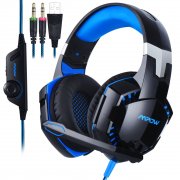 Mpow PS4 Gaming Headset, Wired Over-Ear Kopfh&ouml;rer PC Gaming Headset
