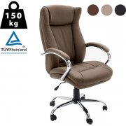 MCA Chefsessel Porter, belastbar bis 150 kg - Cappuccino