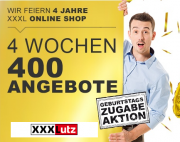 Bei XXXLutz ist vieles um bis zu 50% reduziert und es gibt Gratis-Zugaben!