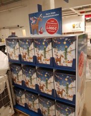 Ikea Adventskalender 2017 - inkl. 2 Aktionskarten im Wert von mind. 10&euro; + 2 Gratisartikel