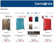 MEGA tolle AKTION 30% Rabatt und mehr auf ausgew&auml;hlte Produkte von Samsonite!