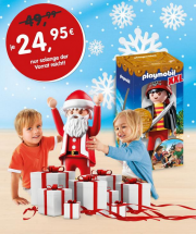 Bei Playmobil XXL Pirat oder Weihnachtsmann nur noch 24,95 Euro statt 49,99 Euro