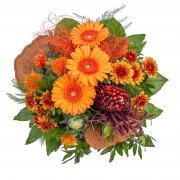 Blumenstrau&szlig; Liebreiz+ Glasvase inkl.Versand bei Lidl f&uuml;r 19,99&euro;