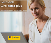 Jetzt Postbank Giro extra plus Konto er&ouml;ffnen und 2 innereurop&auml;ische Freifl&uuml;ge sichern