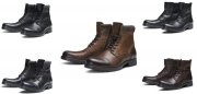 Jack & Jones Marly und Orca Herren Leder Stiefel f&uuml;r je 59,95&euro; statt 83&euro;