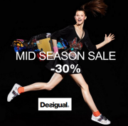 Mid Season SALE bei Desigual und ihr bekommt satte 30% Rabatt!