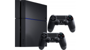 PlayStation 4 (PS4) + 2 Controller Konsolen-Set mit 3 Jahren Garantie* 399,99