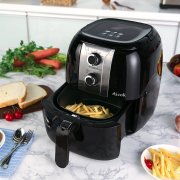Aicok Frittieren ohne Fett, Hei&szlig;luftfritteuse, Grillen, Garen ,Backen ,Hei&szlig;luft , Timer, 1400 W