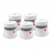 5er Set Rauchmelder Feuermelder