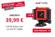 a-rival Action Cam Full HD bei Woolworth f&uuml;r 39,99&euro; anstatt 149,99&euro; 