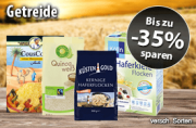 -35% sparen auf Getreideerzeugnisse bei Mytime 