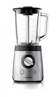 Philips HR2093/08 Standmixer (900 Watt, ProBlend 6, Puls- und Ice-Crush-Funktion) Edelstahl 