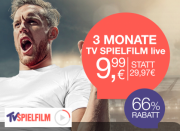 3 Monate TV Spielfilm Live f&uuml;r nur 0,99 Euro statt 9,99 Euro pro Monat 