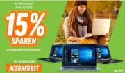 15% auf Acer Notebooks