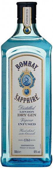 Bombay Sapphire London Dry Gin (1 x 1 l)