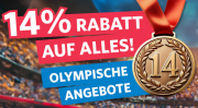 14% Rabatt auf fast alles im myTime Lebensmittel Lieferservice