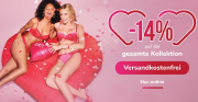 14% Valentinstag-Rabatt auf ALLES im Hunkem&ouml;ller Shop